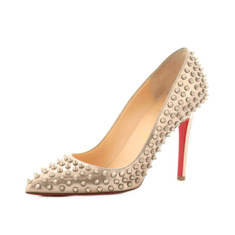 Christian Louboutin Pigalle Spikes Pumps Leather 100