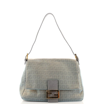 Fendi Mama Forever Bag Iridescent Zucchino Canvas