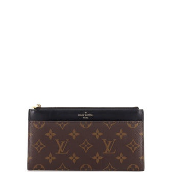 Louis Vuitton Slim Purse Monogram Canvas