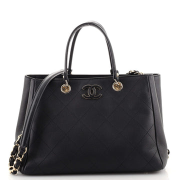 Chanel Neo Soft Shopping Tote Stitched Bullskin Small