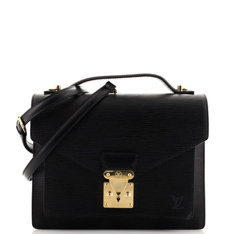Louis Vuitton Monceau Handbag Epi Leather