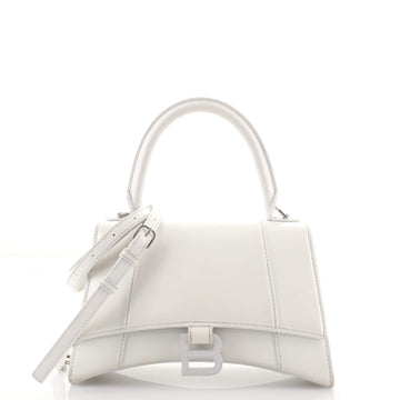 Balenciaga Hourglass Top Handle Bag Leather Small