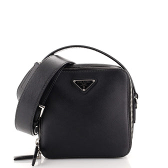 Prada Brique Crossbody Bag Saffiano Leather Mini