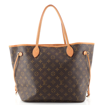 Louis Vuitton Neverfull Tote Monogram Canvas MM