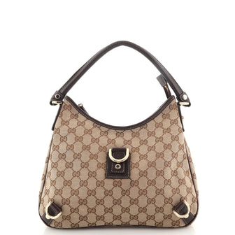Gucci Abbey D-Ring Hobo GG Canvas Medium