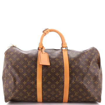 Louis Vuitton Keepall Bag Monogram Canvas 50