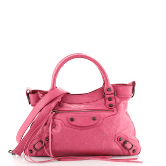 Balenciaga Town Classic Studs Bag Leather