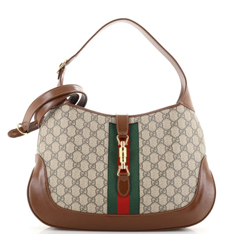 Gucci Jackie 1961 Hobo GG Coated Canvas Medium