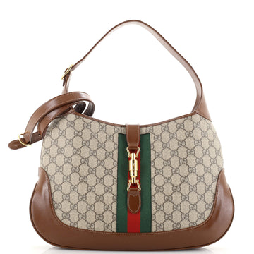 Gucci Jackie 1961 Hobo GG Coated Canvas Medium