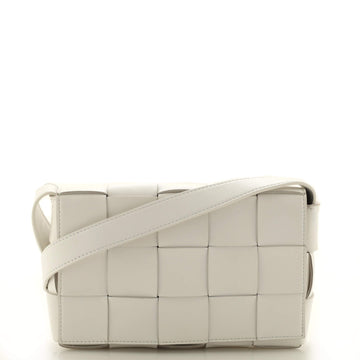 Bottega Veneta Cassette Crossbody Bag Maxi Intrecciato Leather