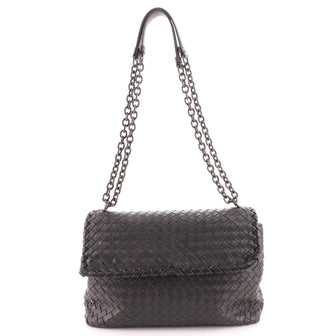 Bottega Veneta Olimpia Crossbody Bag Intrecciato Nappa Medium