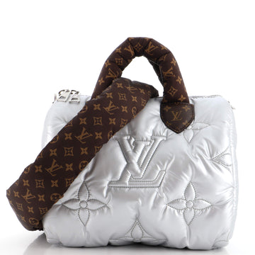 Louis Vuitton Speedy Bandouliere Bag Monogram Quilted Econyl Nylon 25