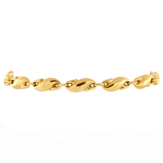 Tiffany & Co. Elsa Peretti Seahorse Link Bracelet 18K Yellow Gold