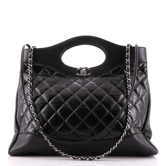 Chanel 31 Shopping Bag Quilted Lambskin Large