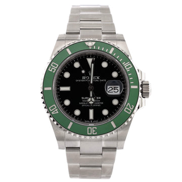 Rolex Oyster Perpetual Submariner Hulk Date Automatic Watch Stainless Steel and Cerachrom 40