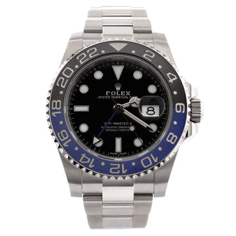 Rolex Oyster Perpetual Date GMT-Master II Batman Automatic Watch Stainless Steel and Cerachrom 40