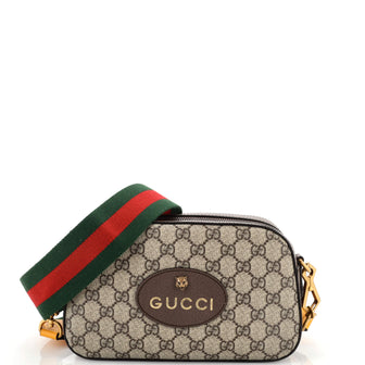 Gucci Neo Vintage Camera Messenger Bag GG Coated Canvas