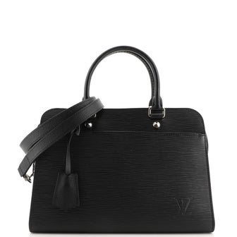 Louis Vuitton Vaneau Handbag Epi Leather MM