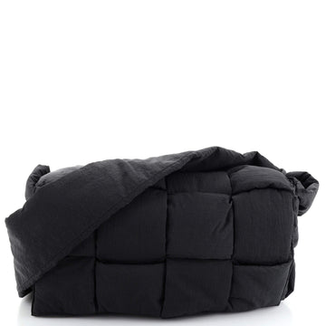 Bottega Veneta Padded Tech Cassette Crossbody Bag Intrecciato Nylon