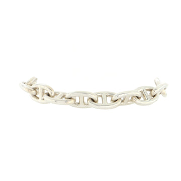 Hermes Chaine d'Ancre Enchainee Bracelet Sterling Silver Medium