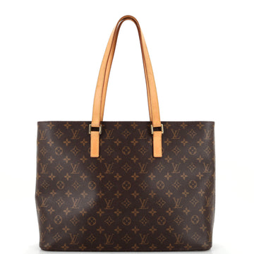 Louis Vuitton Luco Handbag Monogram Canvas