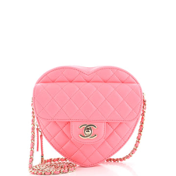 Chanel CC in Love Heart Bag Quilted Lambskin