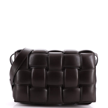 Bottega Veneta Cassette Crossbody Bag Padded Maxi Intrecciato Leather