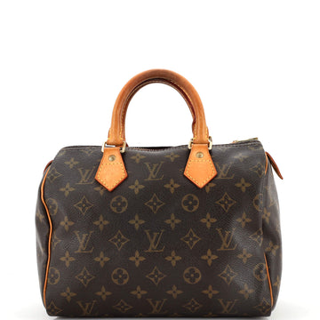 Louis Vuitton Speedy Handbag Monogram Canvas 25