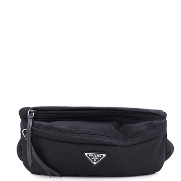 Prada Zip Waist Bag Tessuto Medium
