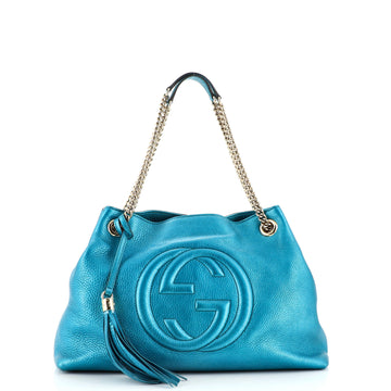 Gucci Soho Chain Strap Shoulder Bag Leather Medium