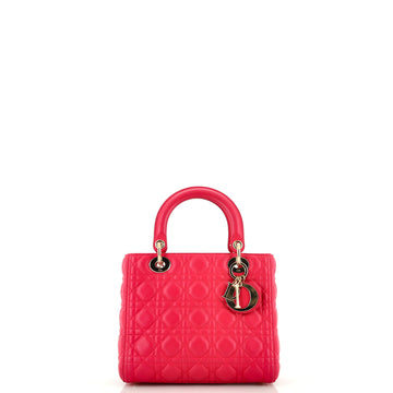 Christian Dior Lady Dior Bag Cannage Quilt Lambskin Medium