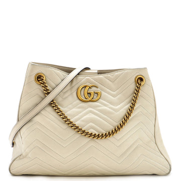 Gucci GG Marmont Chain Shoulder Bag Matelasse Leather