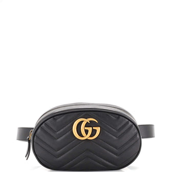 Gucci GG Marmont Belt Bag Matelasse Leather