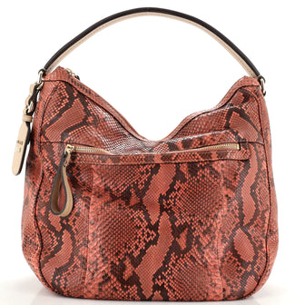 Gucci Soho Chain Hobo Python Medium