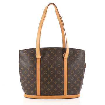 Louis Vuitton Babylone Handbag Monogram Canvas Brown 2968002