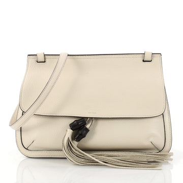 Gucci Bamboo Daily Flap Bag Leather Neutral 3098002