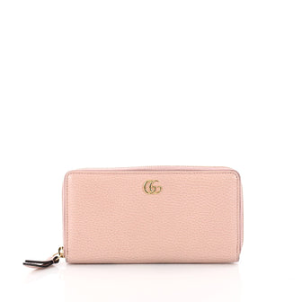 GG Marmont Zip Around Wallet Leather