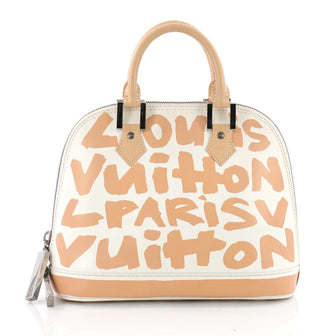 Louis Vuitton Alma Handbag Limited Edition Graffiti 3532601