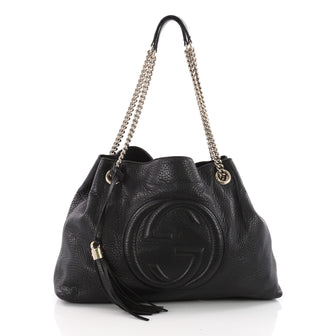 Gucci Soho Chain Strap Shoulder Bag Leather Medium 3563305