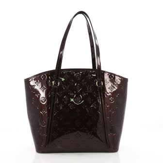 Louis Vuitton Avalon Handbag Monogram Vernis GM Red 3573702