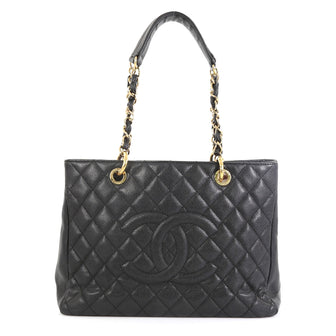 Chanel Grand Shopping Tote Quilted Caviar 