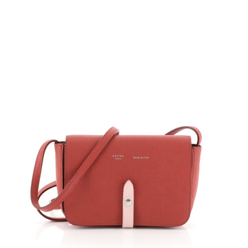 Celine Strap Clutch Leather 