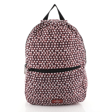 Valentino Star Backpack Printed Nylon Medium