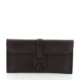 Hermes Jige Elan Clutch Epsom 29