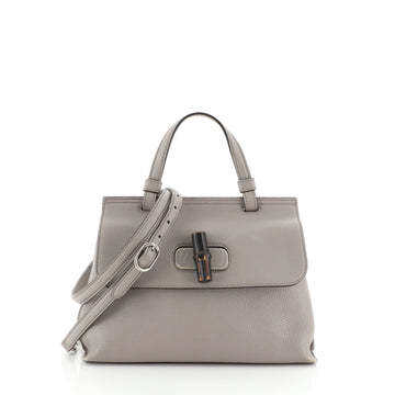 Gucci Bamboo Daily Top Handle Bag Leather Small