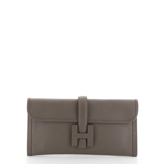 Hermes Jige Elan Clutch Epsom 29