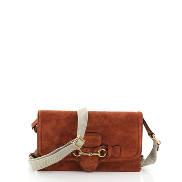 Gucci Lady Web Convertible Wallet Suede 