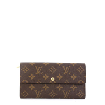 Louis Vuitton Sarah Wallet Monogram Canvas 