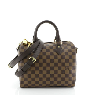 Louis Vuitton Speedy Bandouliere Bag Damier 25