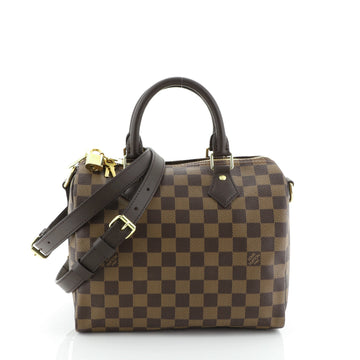 Louis Vuitton Speedy Bandouliere Bag Damier 25